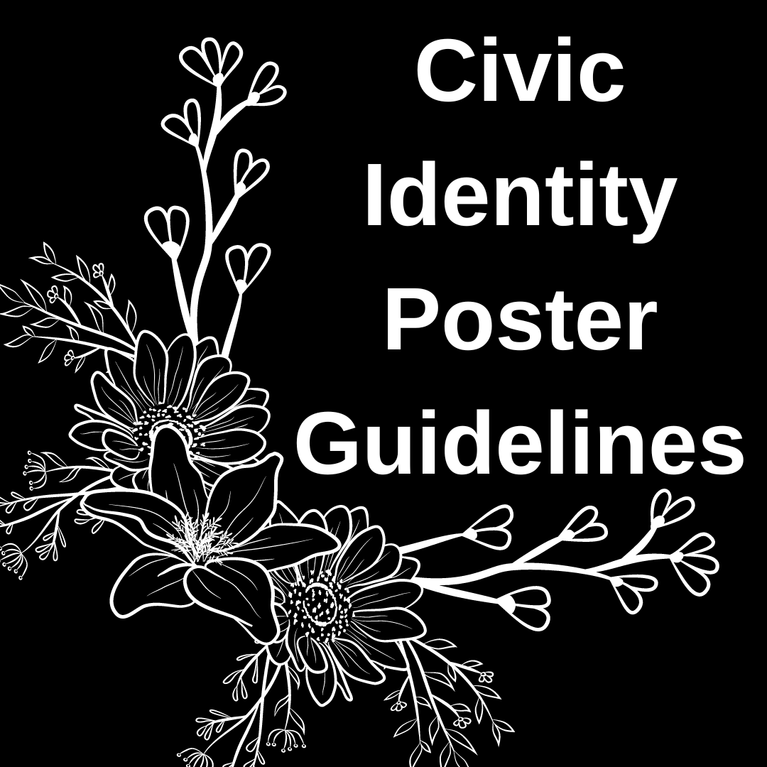Civic Identity Poster Guidelines